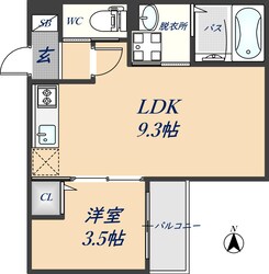 CRASTINE岩田町5丁目の物件間取画像